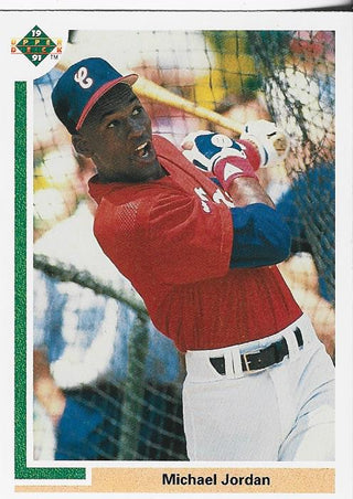 Michael Jordan 1990 Upper Deck Baseball Card