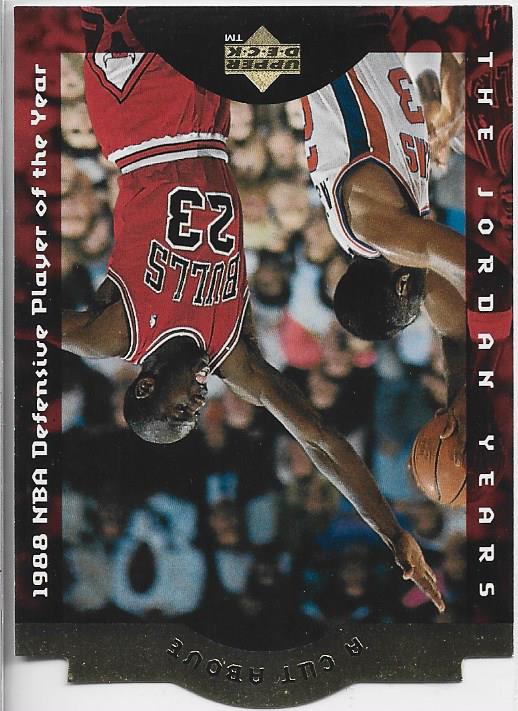 Michael Jordan 1996 Upper Deck A Cut Above Card