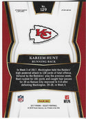 Kareem Hunt 2017 Select Rookie Card