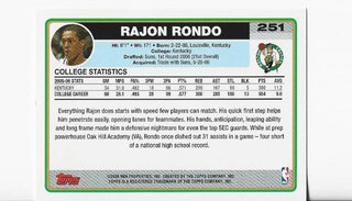 Rajon Rondo 2006 Topps #251 Rookie Card