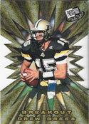 Drew Brees 2001 Press Pass Breakout Rookie Card