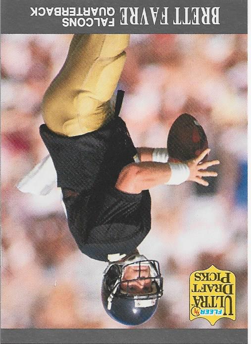 Brett Favre 1991 Fleer Card #283