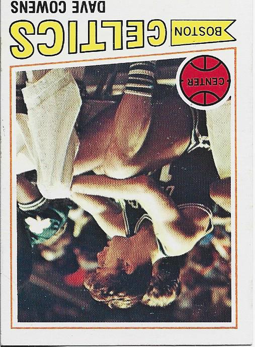 Dave Cowens 1977 Topps Card #90