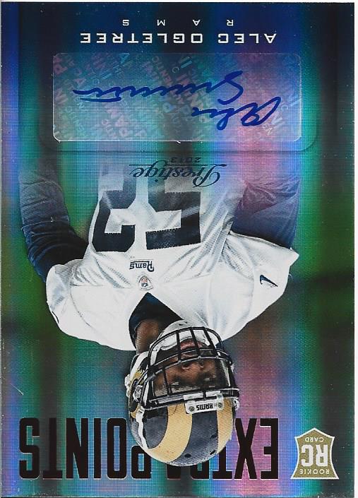 Alec Ogletree 2013 Prestige Autographed Rookie Card