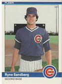 Ryne Sandberg 1984 Fleer Card