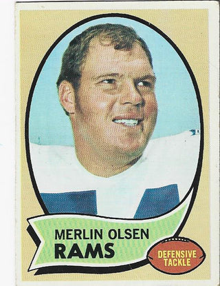 Merlin Olsen 1970 Topps Card #237