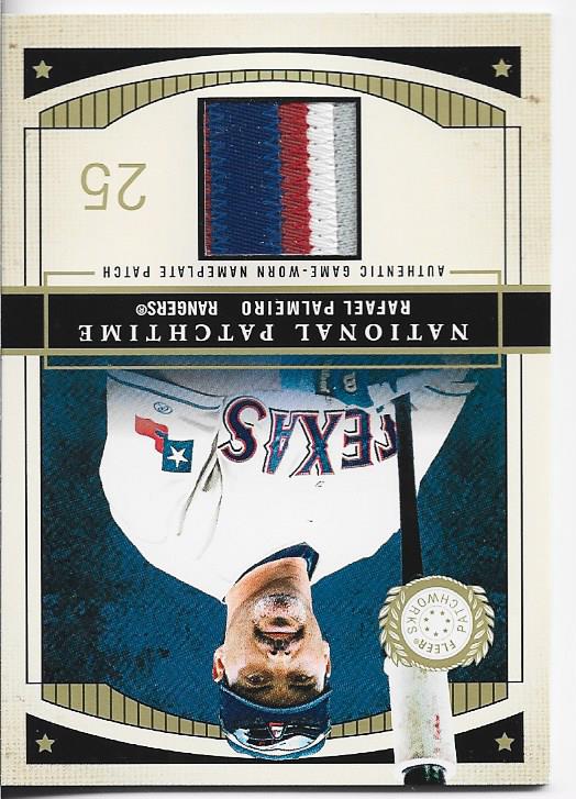 Rafael Palmeiro 2003 Fleer Game Worn Jersey Card 19/50