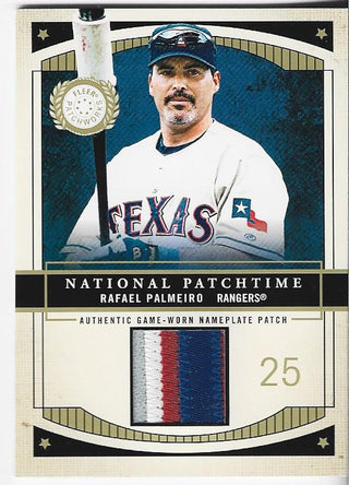 Rafael Palmeiro 2003 Fleer Game Worn Jersey Card 19/50