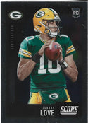 Jordan Love 2020 Panini Chronicles Score Rookie Card #444