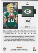 Jordan Love 2020 Panini Chronicles Score Rookie Card #444