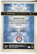 Rafael Palmeiro 2003 Fleer Game Worn Jersey Card 19/50