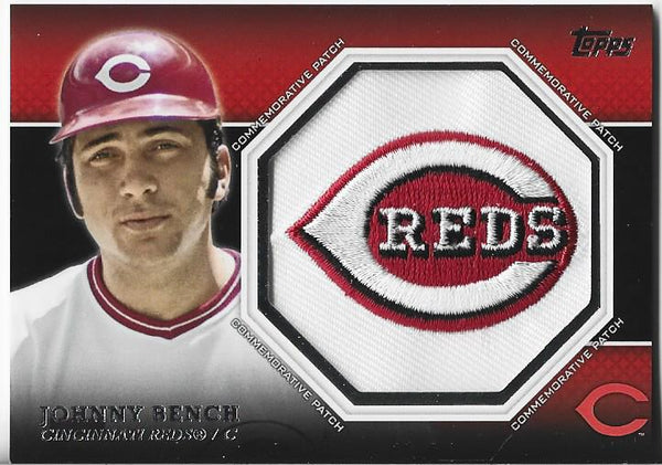 Johnny Bench 2013 Topps Commemorative Patch Card #CP-41