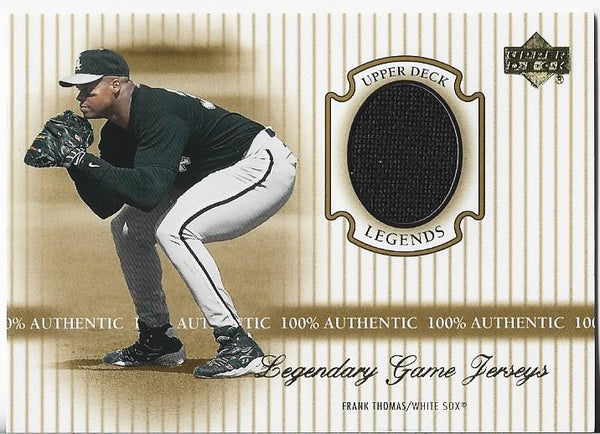 Frank Thomas 2000 Upper Deck Game Used Jersey Card