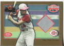 Tony Perez 2002 Fleer Game Worn Jersey Card 49/100