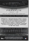 Kevin Franklin 2013 Topps Bowman Sterling Autographed Card 103/125