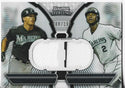 Mike Stanton and Hanley Ramirez 2011 Topps Bowman Sterling Game Used Jersey Card 8/196 #DRB-SR