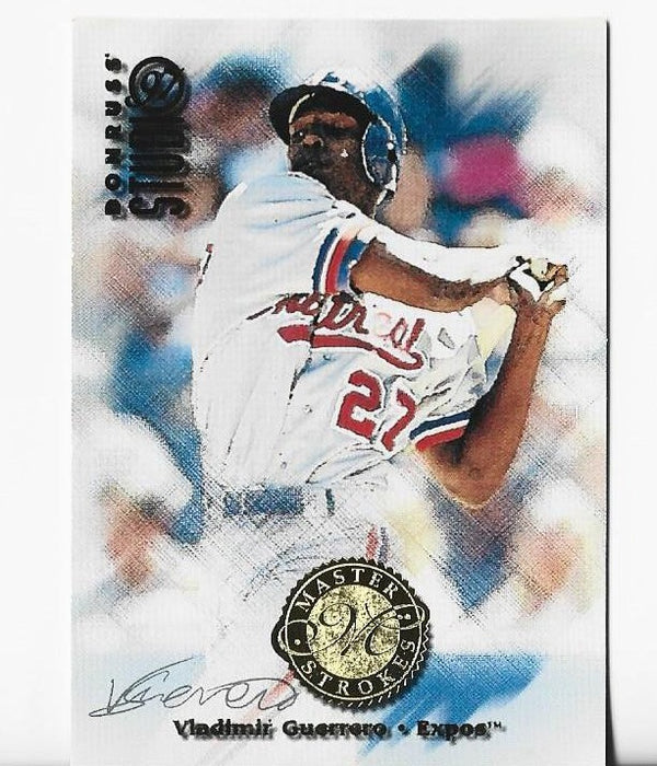 Vladimir Guerrero 1997 Donruss Studios Master Strokes 15 of 24 (1477/2000) Card