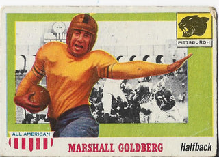 Marshall Goldberg 1955 All American Card