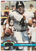 Brett Favre 1991 Topps Rookie Card #94