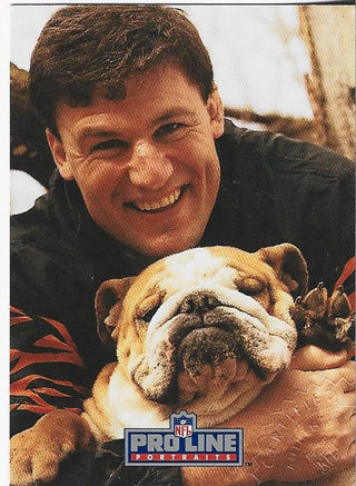 Tim Krumrie Autographed 1992 Pro Line Portraits Card
