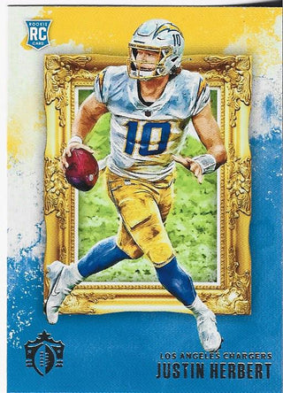 Justin Herbert 2020 Panini Chronicles Gridiron Kings Rookie Card #GK-3