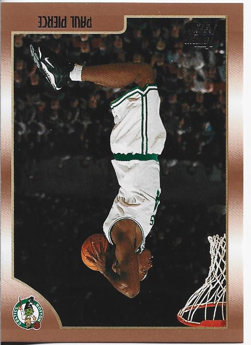 Paul Pierce 1999 Topps Rookie Card #135