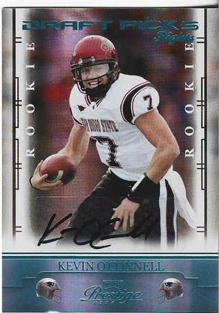 Kevin O'Connell 2008 Donruss Playoff Autographed Card 19/100