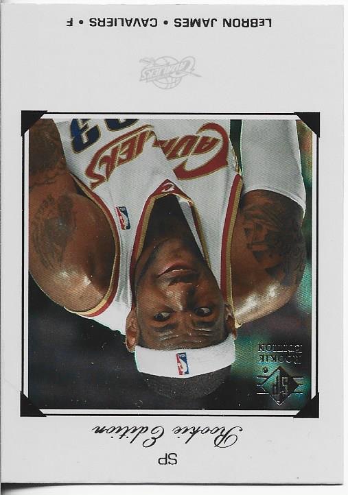 LeBron James 2007 Upper Deck SP Rookie Edition Card #193