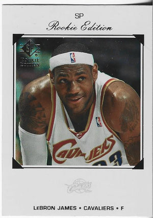 LeBron James 2007 Upper Deck SP Rookie Edition Card #193