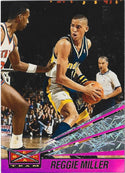 Reggie Miller 1993 Topps Stadium Club Card