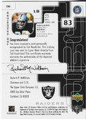 Ted Hendricks 1999 Upper Deck Autographed Card #TH