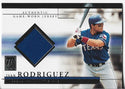 Ivan Rodriguez 2002 Topps Game Worn Jersey Card