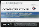 Ivan Rodriguez 2002 Topps Game Worn Jersey Card