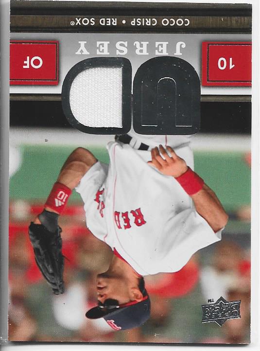 Coco Crisp 2008 Upper Deck Game Used Jersey Card