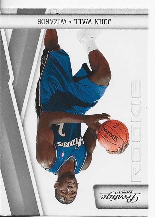 John Wall 2010 Panini Prestige Rookie Card #199