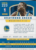 Draymond Green 2012 Panini Rookie Card #223