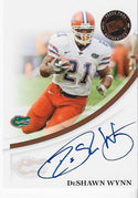 DeShawn Wynn 2007 Press Pass Autographed Card