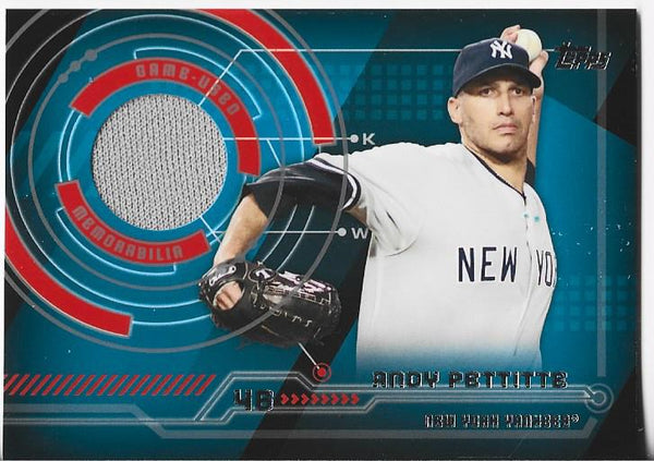 Andy Pettitte 2014 Topps Game Used Jersey Card #TR-AP