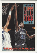 Shaquille O'Neal 1993 Topps Card #134