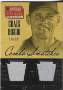 Craig Biggio 2013 Panini America's Pastime Game Used Jersey Card  /99 #CS-CB