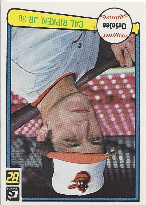 Cal Ripken Jr 1982 Donruss Card