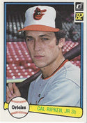 Cal Ripken Jr 1982 Donruss Card