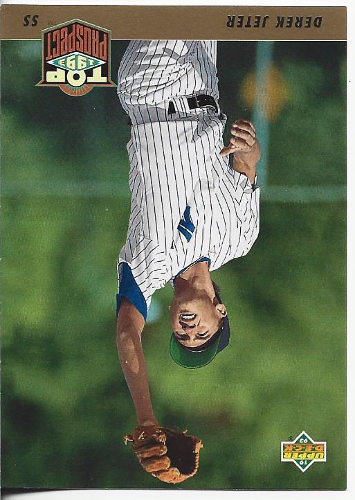 Derek Jeter 1993 Upper Deck Card