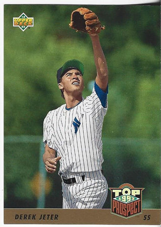 Derek Jeter 1993 Upper Deck Card