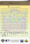 Derek Jeter 1993 Upper Deck Card
