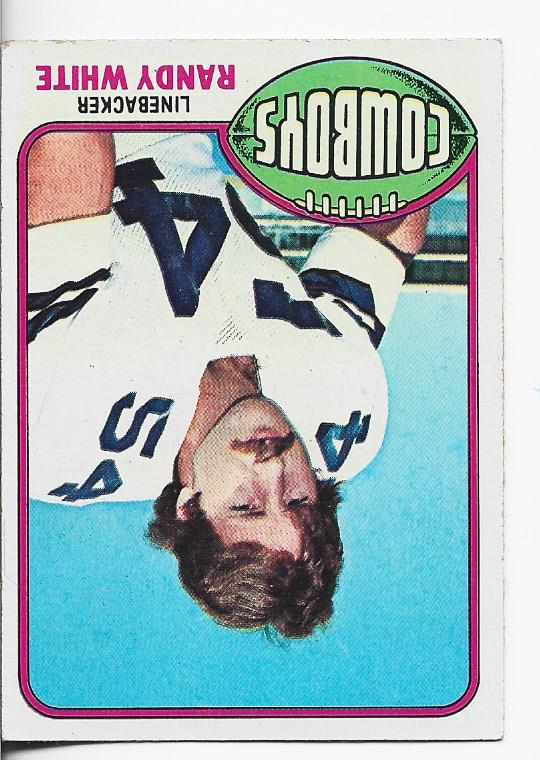 Randy White 1976 Topps Rookie Card #158