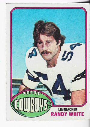 Randy White 1976 Topps Rookie Card #158