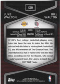 Luke Walton and Bill Walton 2008 Topps Card