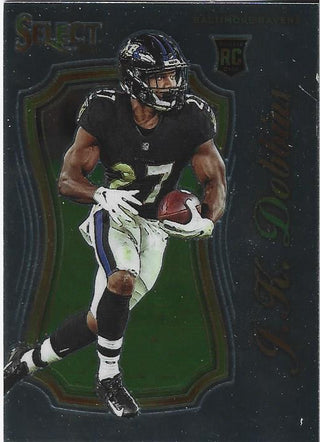 JK Dobbins 2020 Panini Select Rookie Card #SCR-23
