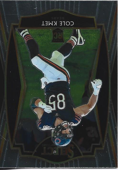 Cole Kmet 2020 Panini Select Premier Level Rookie Card #174